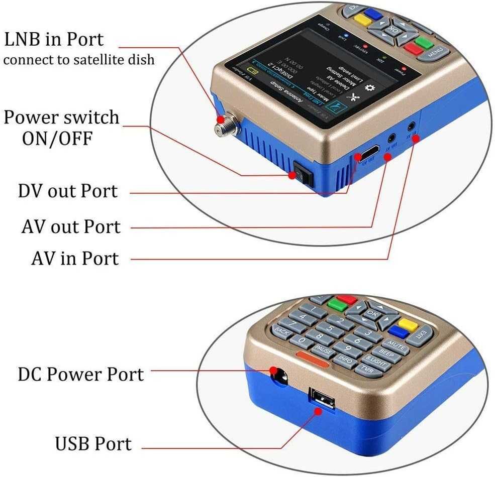 Satlook - Satfinder GT Media V-73 HD - folosit - 350 lei
350 lei