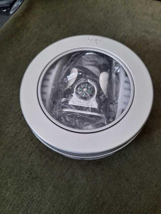 Brichetă cu dublă  aprindere si busolă, Nibo clasic Explorer