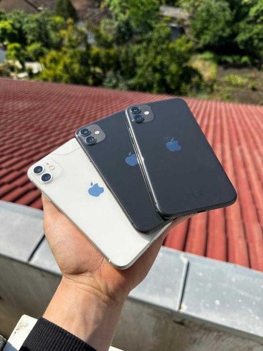 iPhone 11 Negru, Memorie 128GB,4GB RAM,100% Baterie,iOS 26 -IMPECABIL