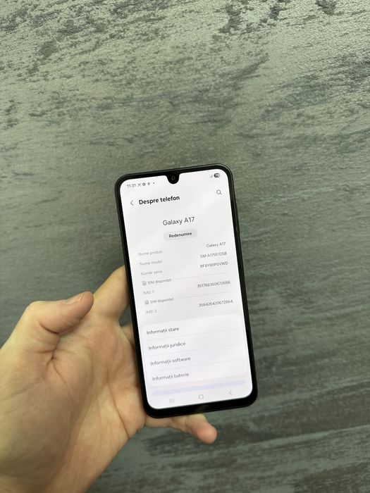 Samsung Galaxy A17, Black, 128GB