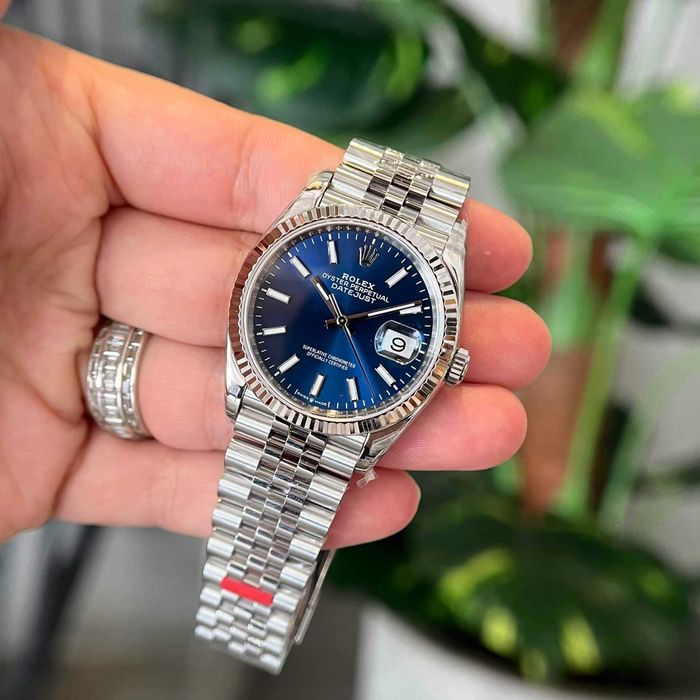 Rolex datejust 36mm сребърна колекция