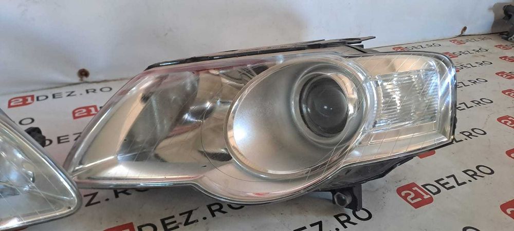 Faruri / Far stanga far dreapta VW Passat B6 cu lupa fara xenon