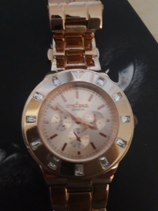 Ceas dama Geneva Contena Rose Gold