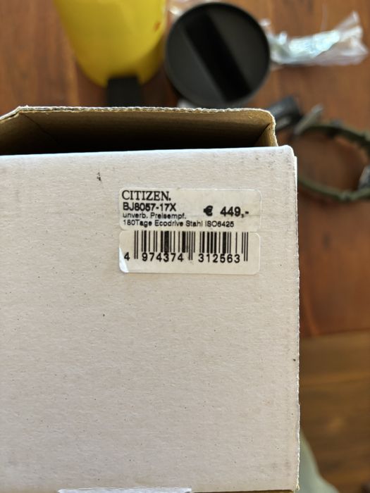 CITIZEN Ecodrive Stahl solar 300 m