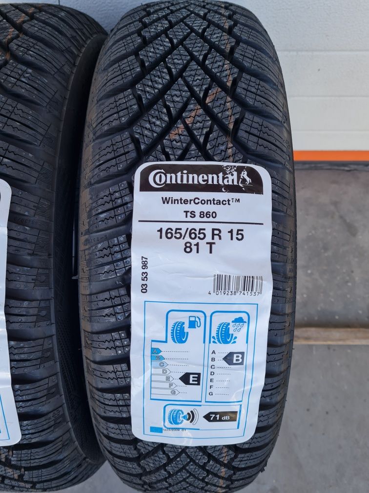 Нови зимни гуми 2 броя CONTINENTAL WinterContact TS860 165 65 R15