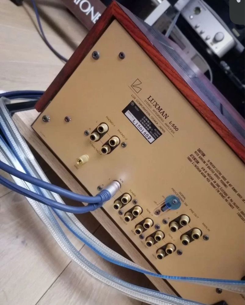 Luxman L550 класс А