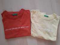 Детски блузи Benetton, 2 бр. оригинал, унисекс, 92 размер