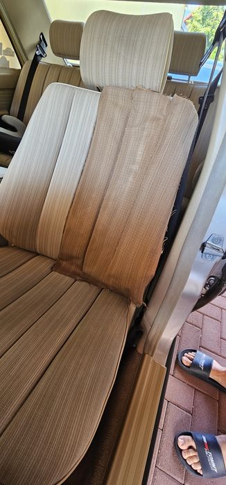 Material reparație scaun mercedes w124, light brown cod 074,