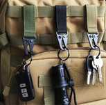 Тактически ключодържател+закопчалка за колан MOLLE Катарама