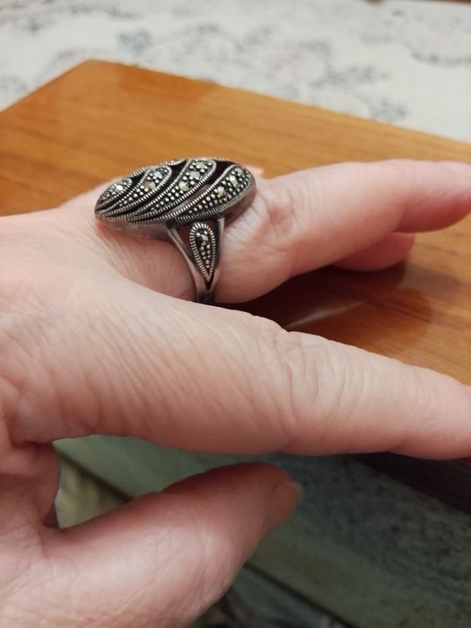 Продам кольцо ,чернение серебро