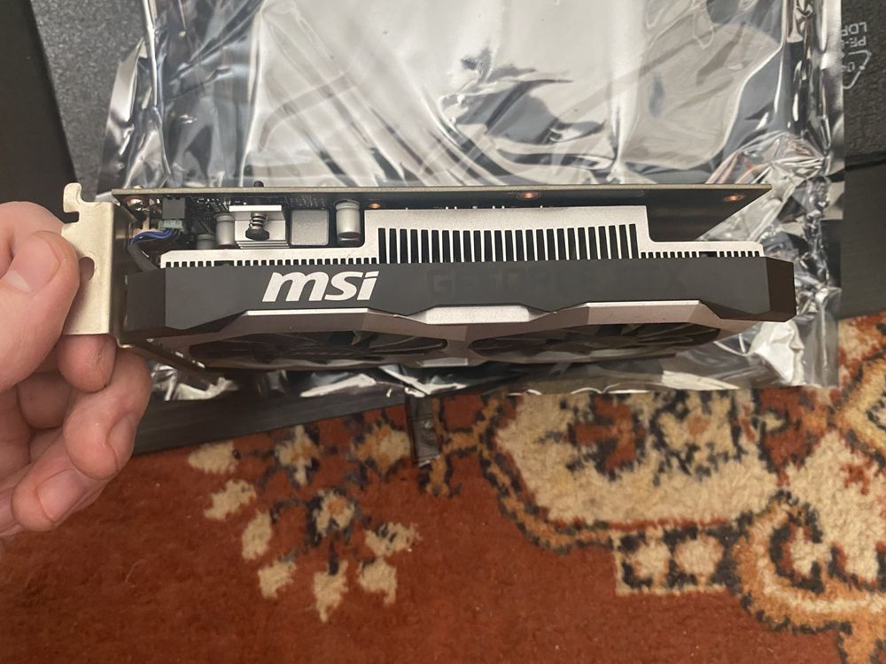 Видеокарта nvidia 1650 от MSI 4 gb OC