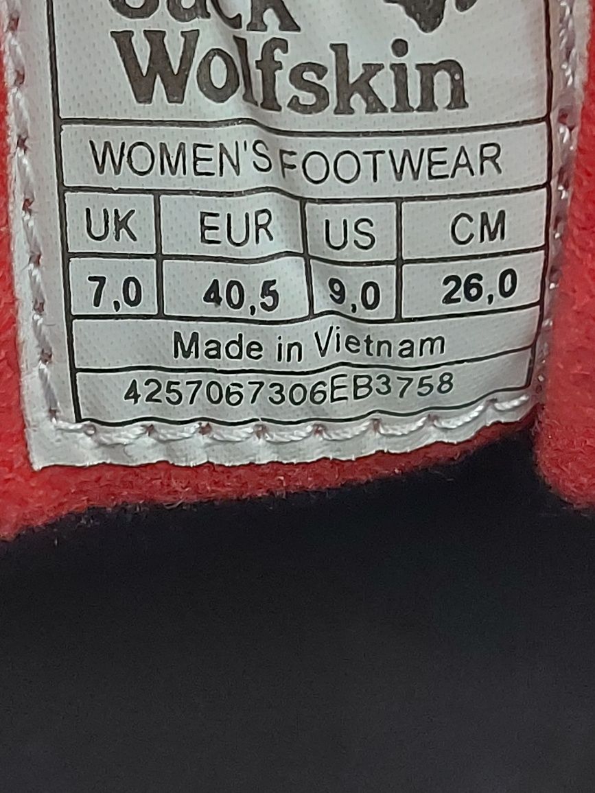 Дамски туристически обувки JACK WOLFSKIN. Номер  40.5