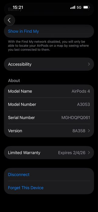 Airpods 4 оригинал