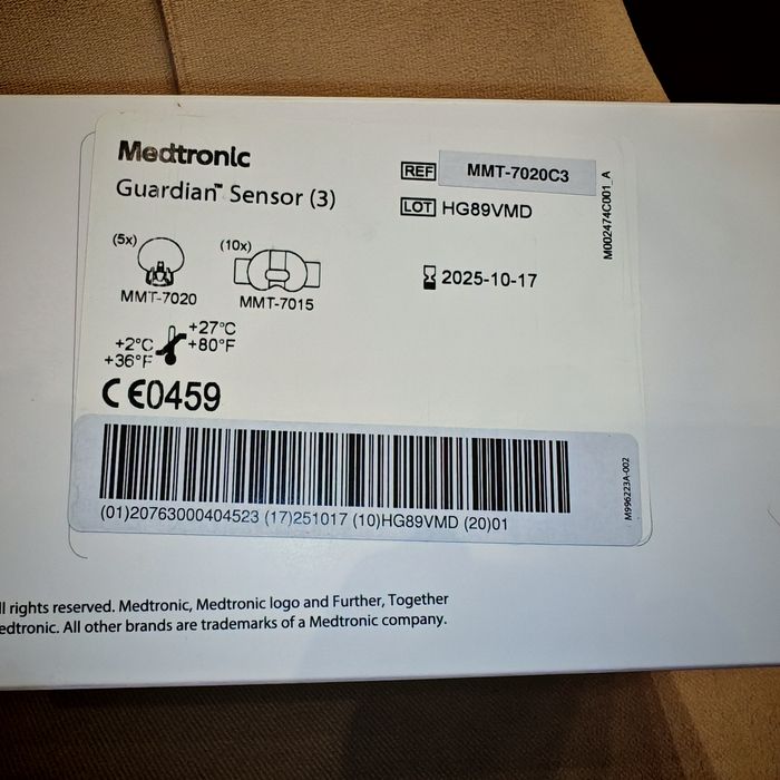 Reducere! Senzori Medtronic Guardian G3