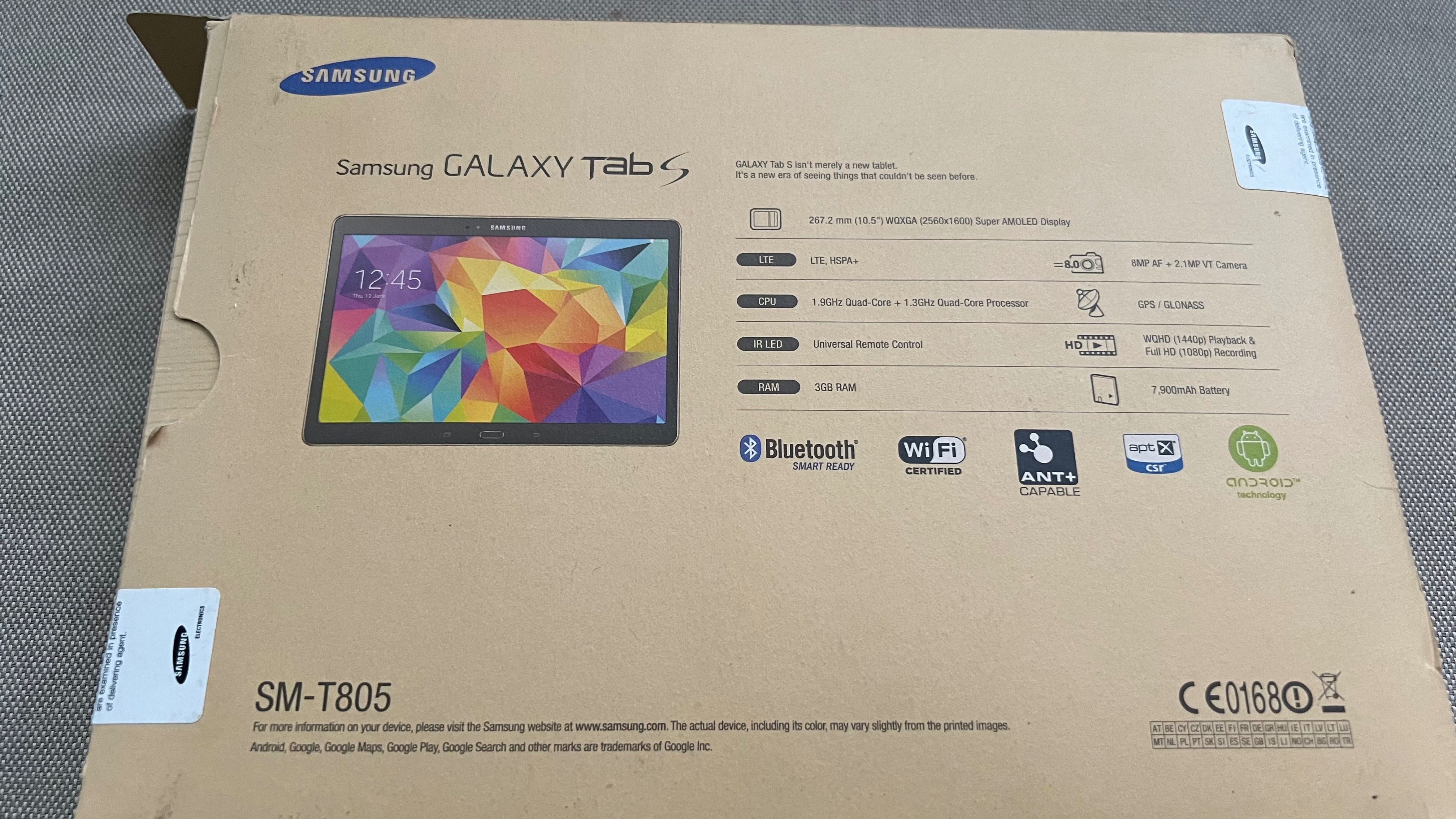 Прдавам таблет Samsung Galaxy Tab S 10.5