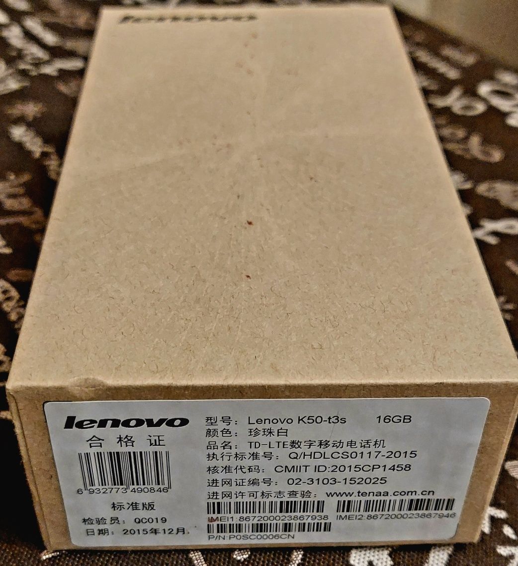 Lenovo k50-t3s 16gb K3 Note