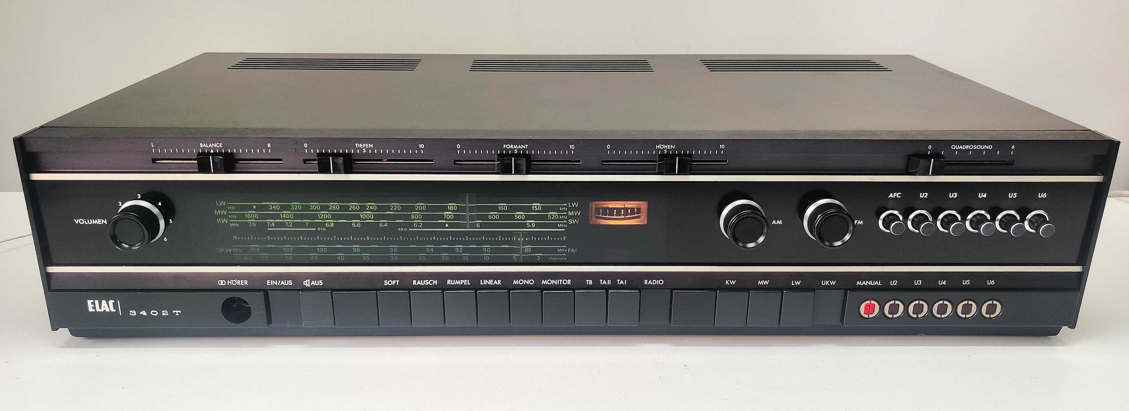 Muzica Elac 3402 T vintage amplituner muzica
