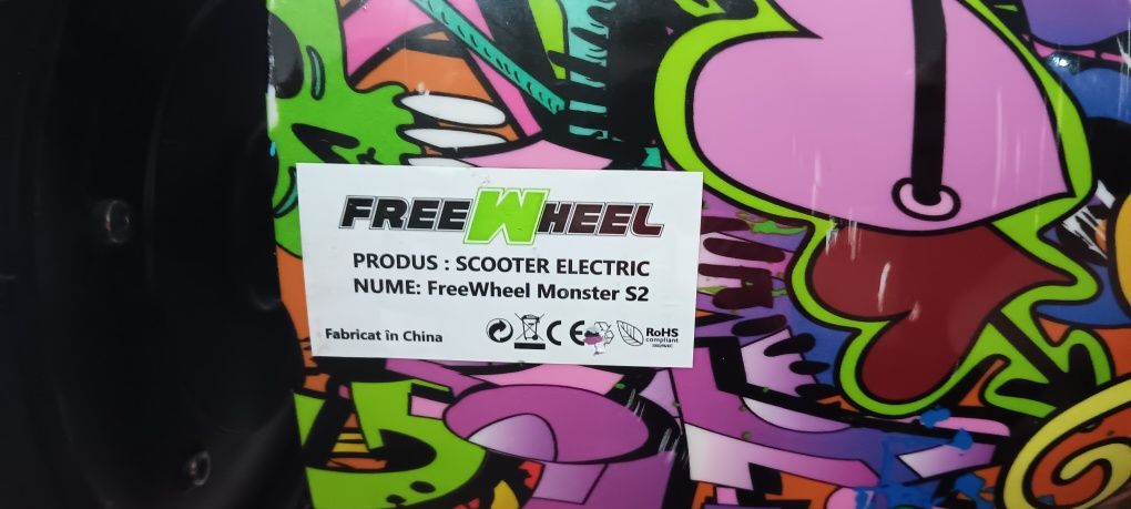 Freewheel Monster S2 Graffiti