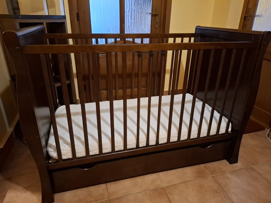 Patut bebe cu saltea Mamo-Tato