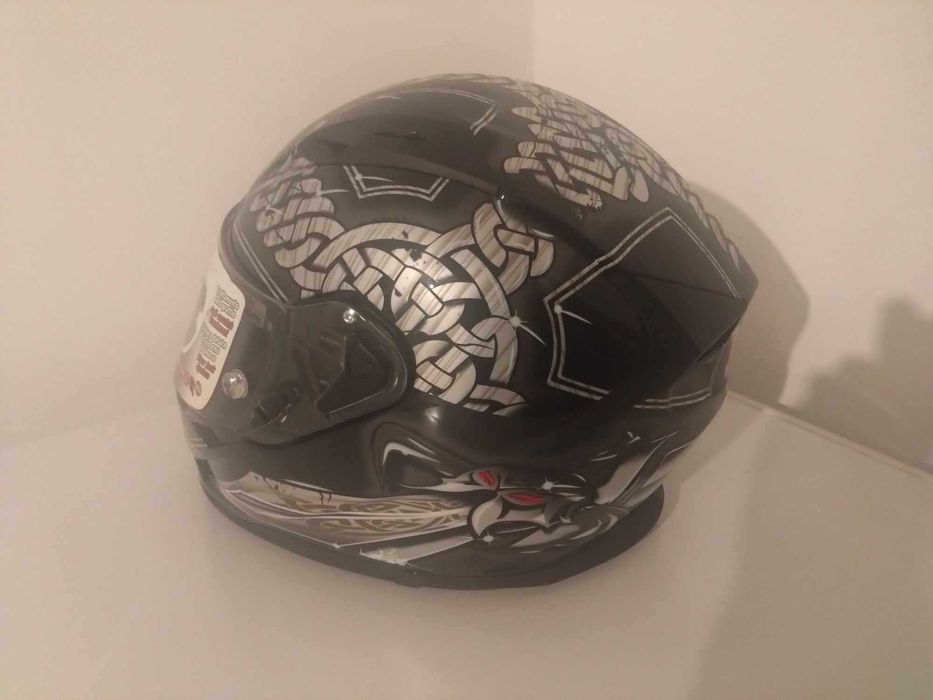 Casca Airoh SWORD BLACK  GLOSS  integrala /full face Marimea  L noua