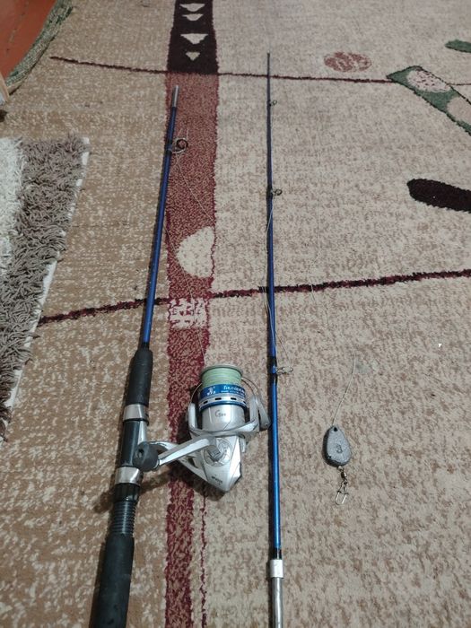 Крокодил 210 катушка метал груз бен