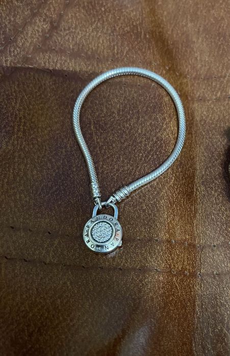 Brățări din argint AG 925 Pandora și lanturi originale