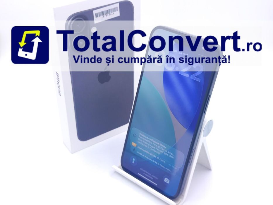 Apple iPhone 16 Plus 128GB Black 8GB, Garantie 24 luni | #D87853