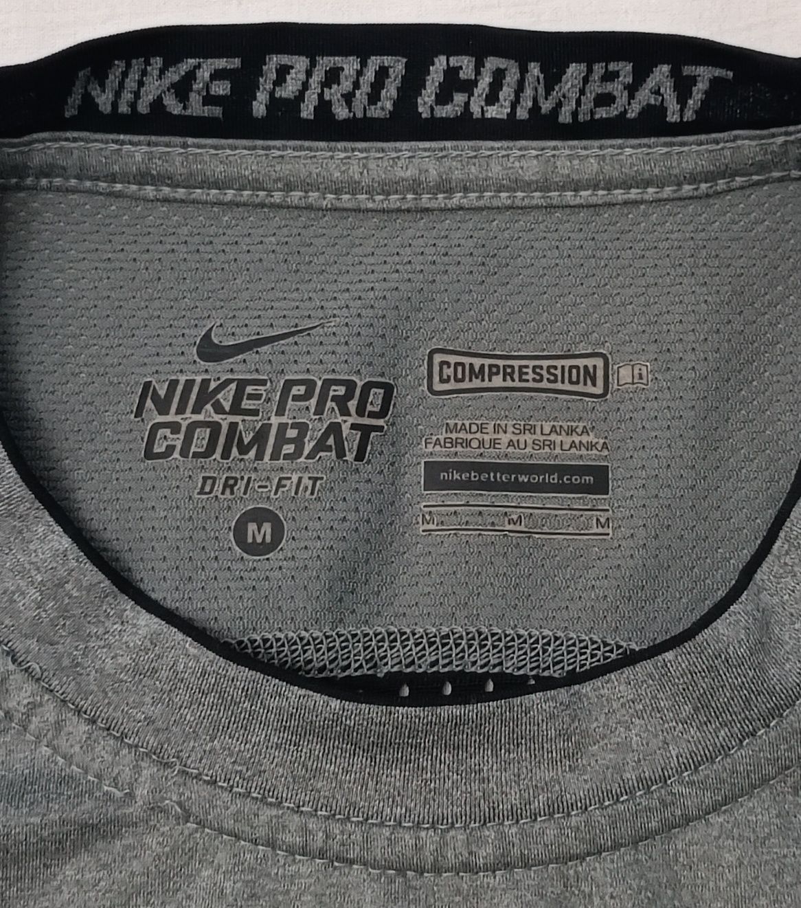 Nike PRO Combat DRI-FIT Compression оригинална тениска M Найк фланелка