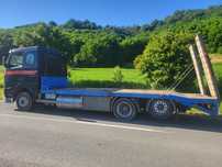 Vand Volvo FH12 platforma tractari utilaje