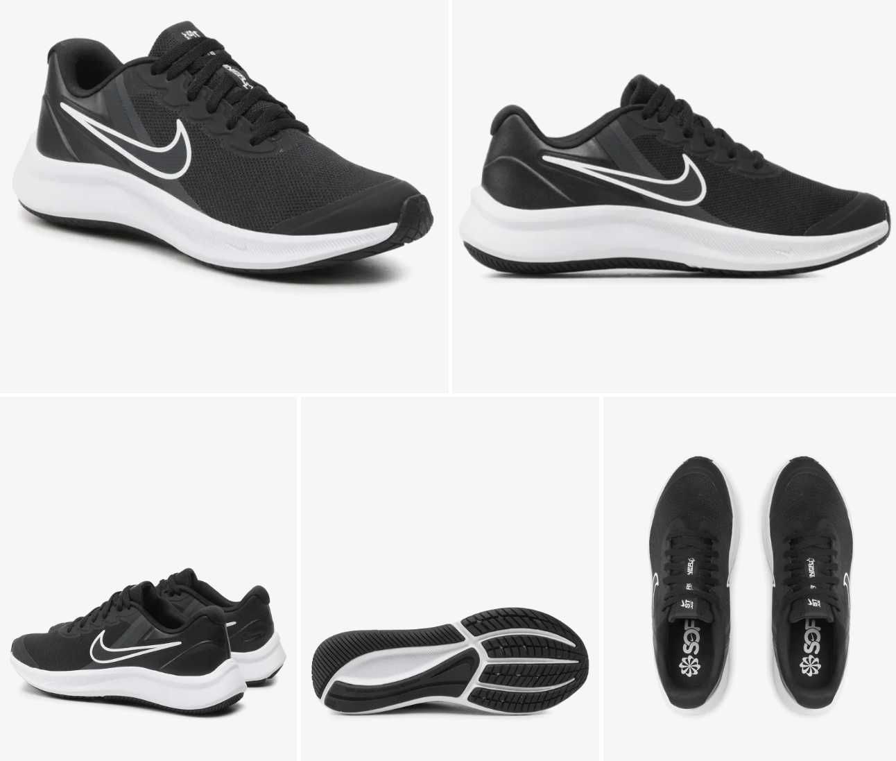 NIKE Star Runner 3 GS - DA2776-003, marimea 36.5, talpic 23.5 cm