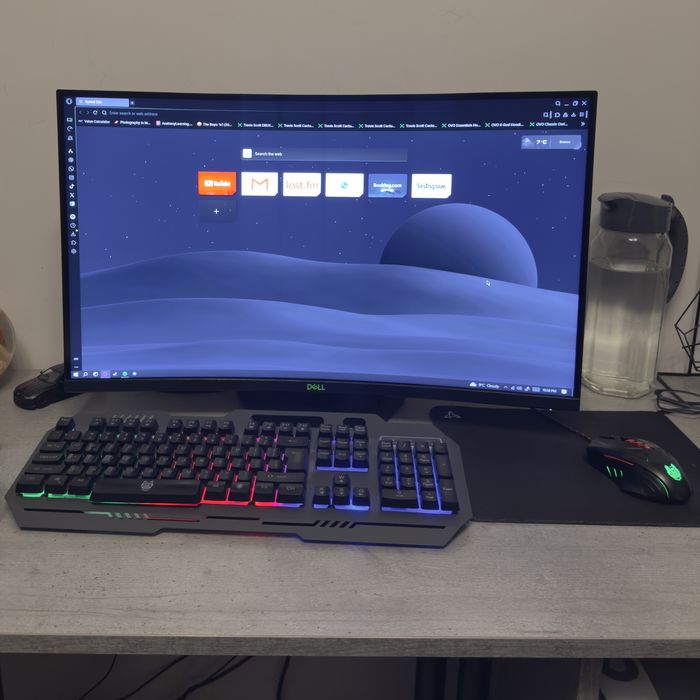 Calculator/PC Gaming cu AMD Ryzen 5 5600G, RTX 3060 + Monitor Gaming