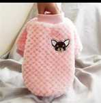Bluza roz animale de companie caini pisici noua 25 cm
