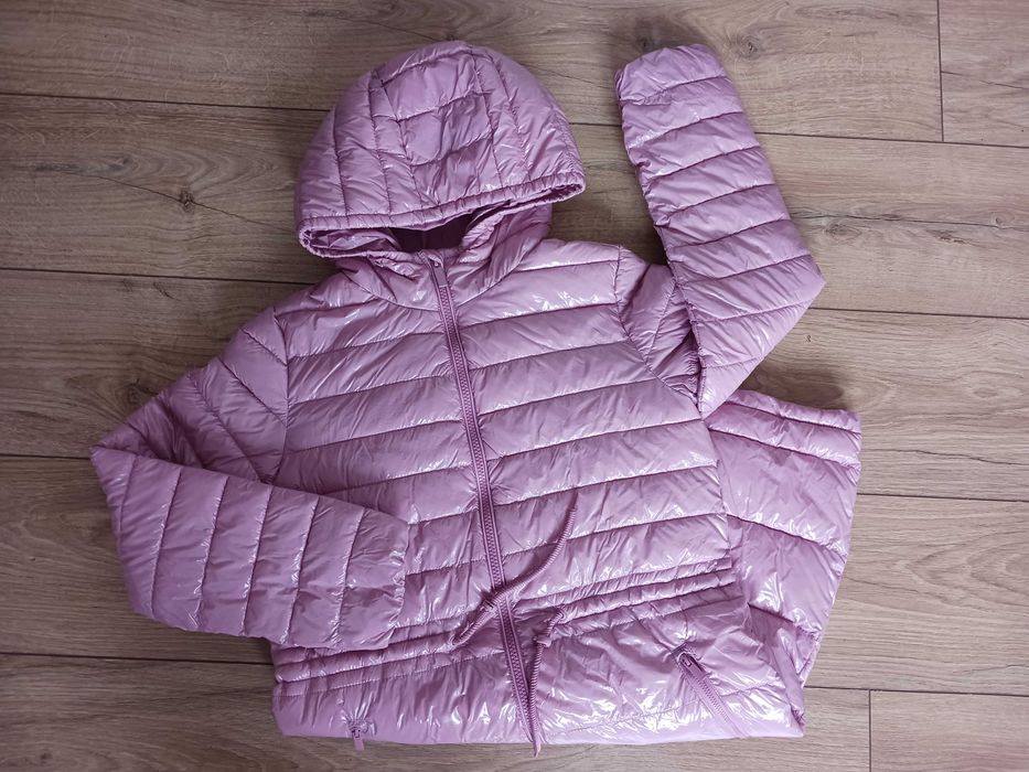 Ново капитонирано дълго палто с качулка - яке размер 152см, RESERVED