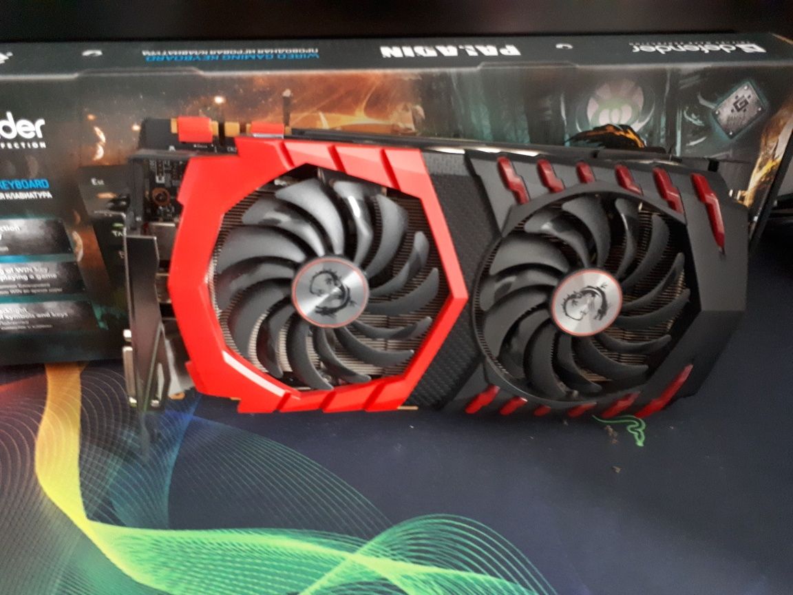 Срочно! MSI GamingX GTX1070 - 8Gb