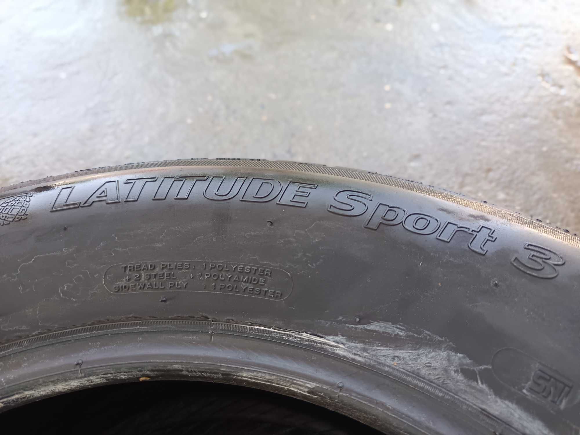 4 броя за 260 лв Гуми Michelin Latitude Sport3  235/60/18