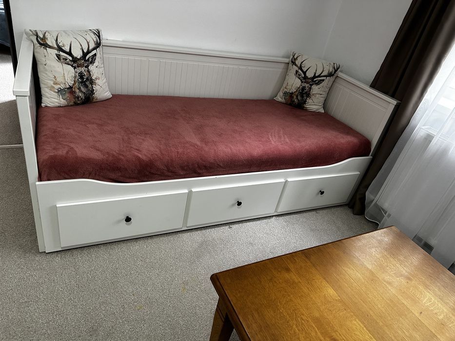 Divan hermes ikea alb