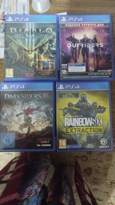 Продам или обменяю игры на ps4пс 4