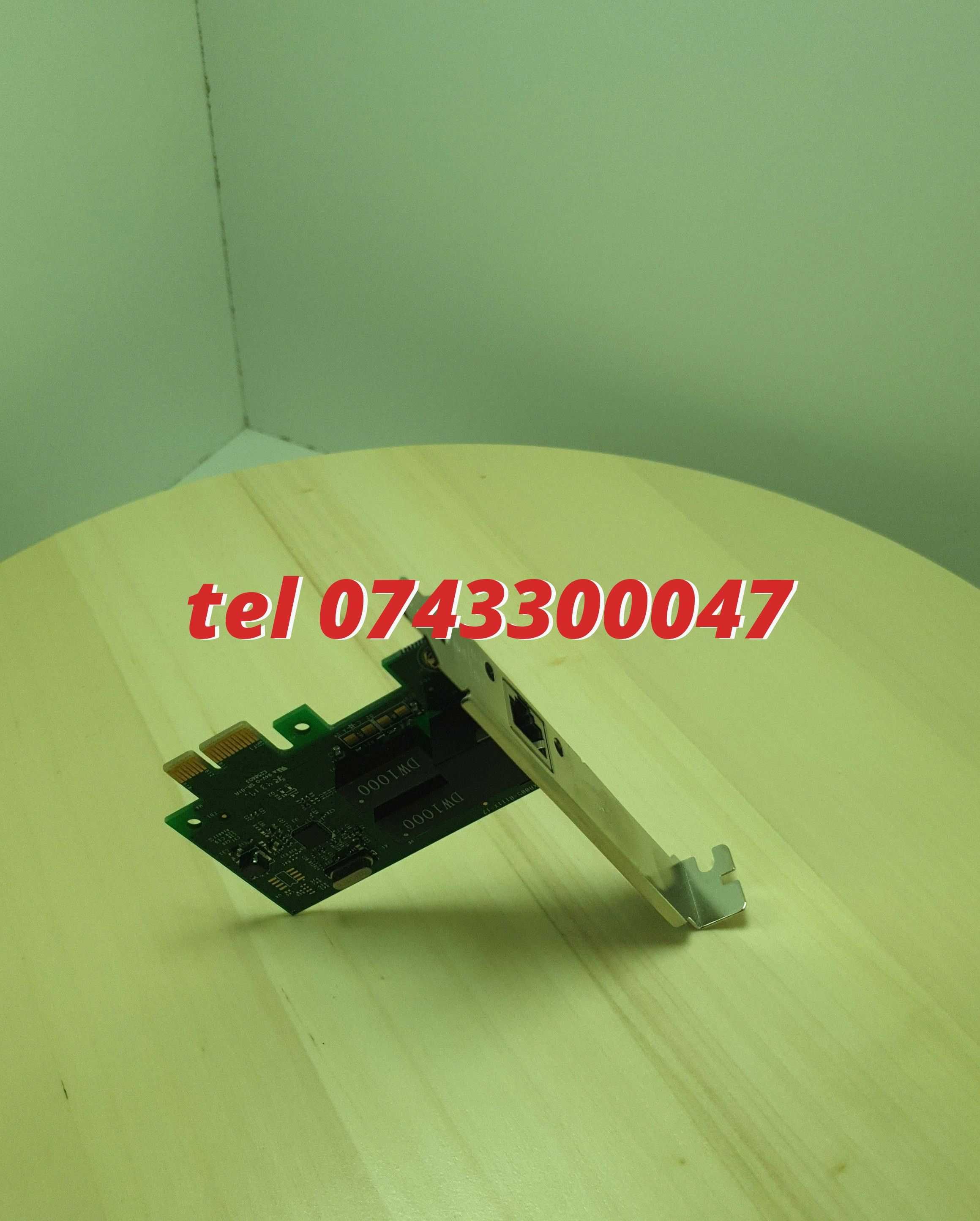 Placa De Retea Realtek 101001000 Mbps Gigabyte Pcie 1 Gb