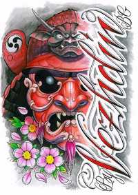 tattoo sketchbook by Vezhdin BG, скицник за татуировки.