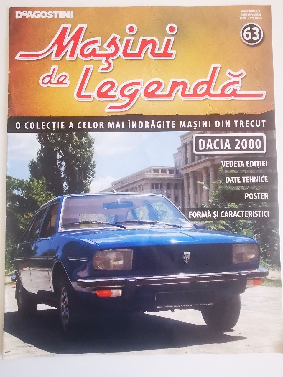 Revista Masini de legenda ARO Olcit LADA Dacia Solenza/2000 Oltena