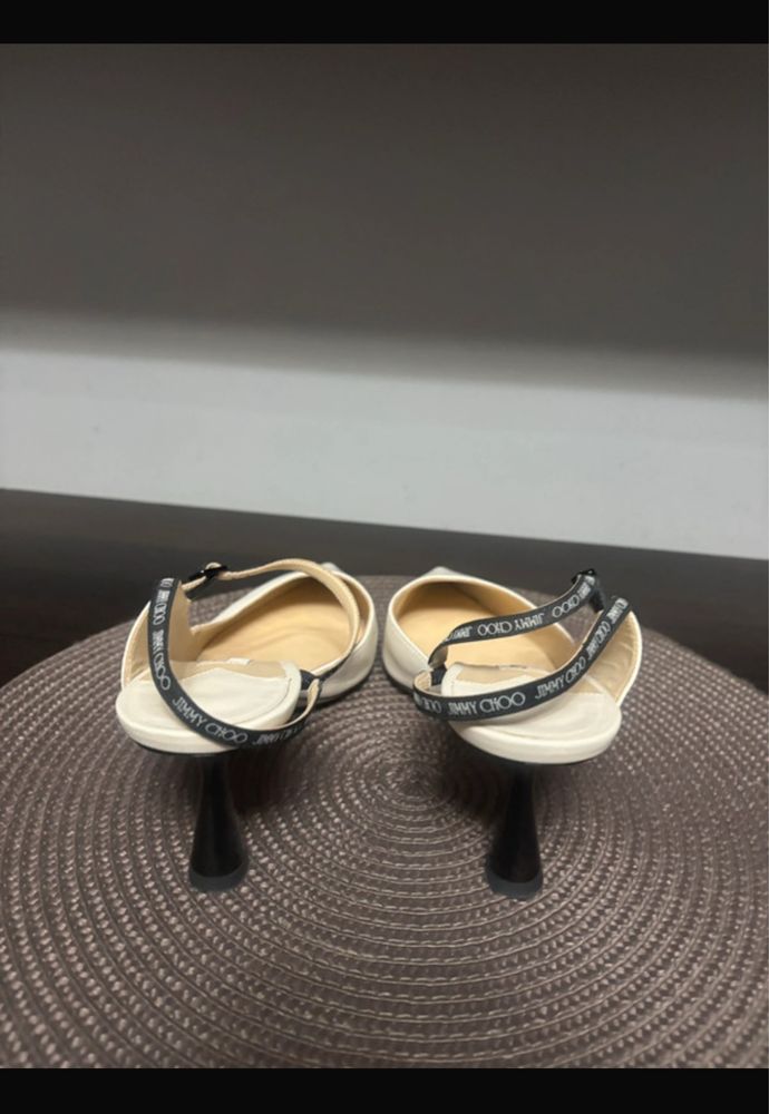 Jimmy Choo Ray 65 Latte Nappa mar 38,5