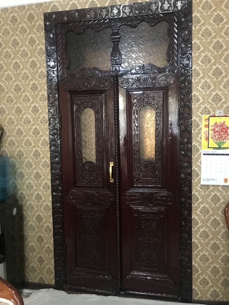 Ўйма еғоч эшиклар, антиквариат 1950й