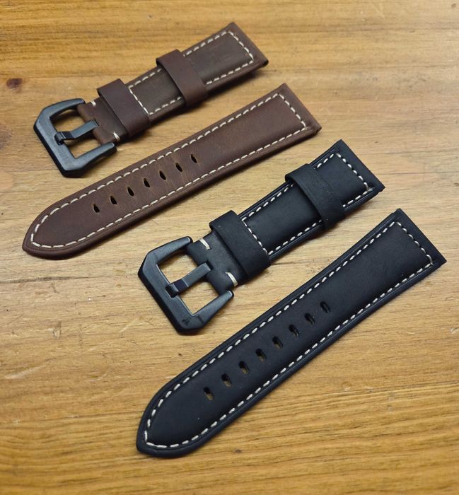 Ремешки на наручные часы. Экокожа, Кожа, Металл. Ремешок кожаный