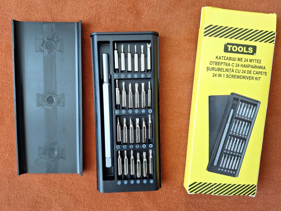 Trusa cu 24 biti de precizie - Surubelnita