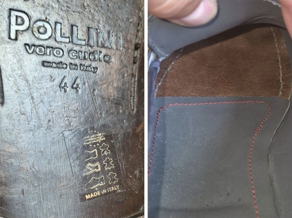 Mocasini exclusivisti eleganți Pollini, Full Grain, Made in Italy - 44