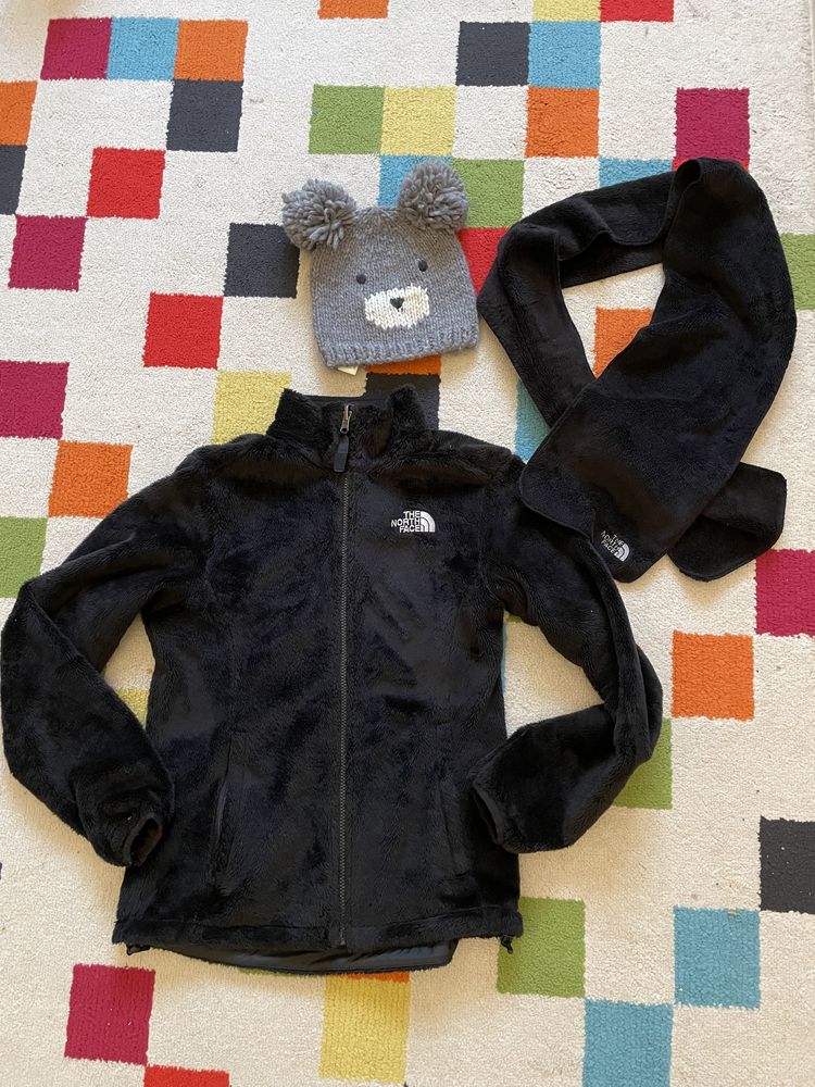 Hanorac f moale NorthFace si fular