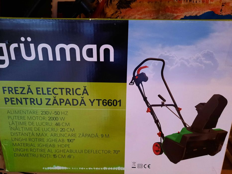 Freza Electrica Pentru Zapada