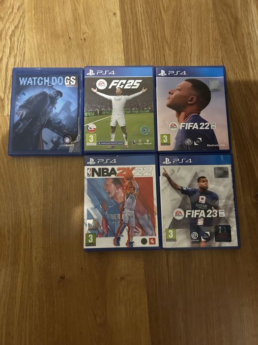 Vand ps4 slim cu 5 jocuri