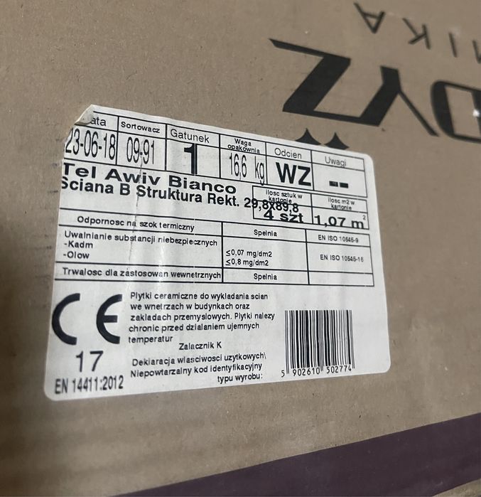 Faianță Tel Awiv Bianco