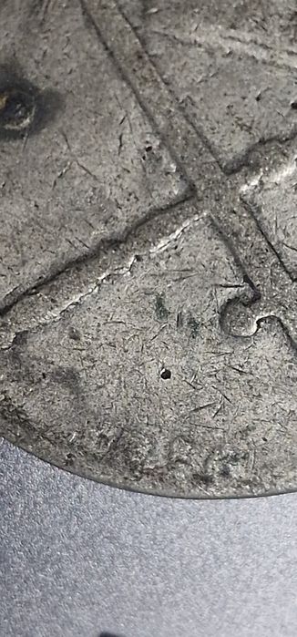 1 kronenthaler varianta cu spade rara  maximian